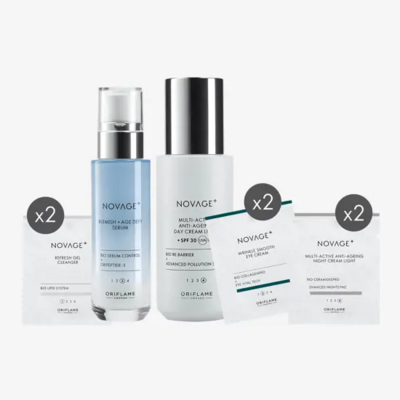 Novage+ Blemish+Age Light -kokeilupakkaus1.webp