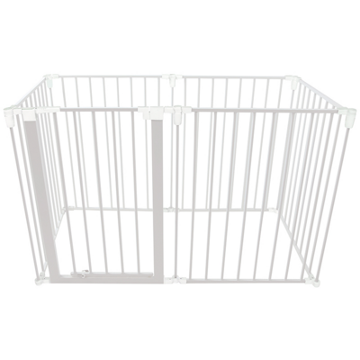 Top Safe 2-in-1 Lemmikkiportti - pentukehä, valkoinen 2.jpg