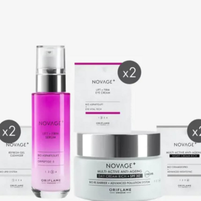 Novage+ Lift+ Firm Rich -kokeilupakkaus.jpg