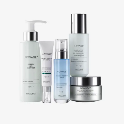 Novage+ Blemish + Age Defy Light -ihonhoitorutiini1.webp